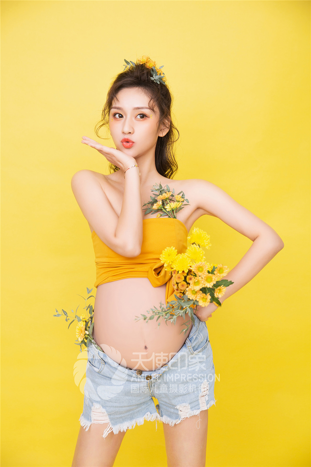 柠檬香草味_成都孕妇照_亲子馆