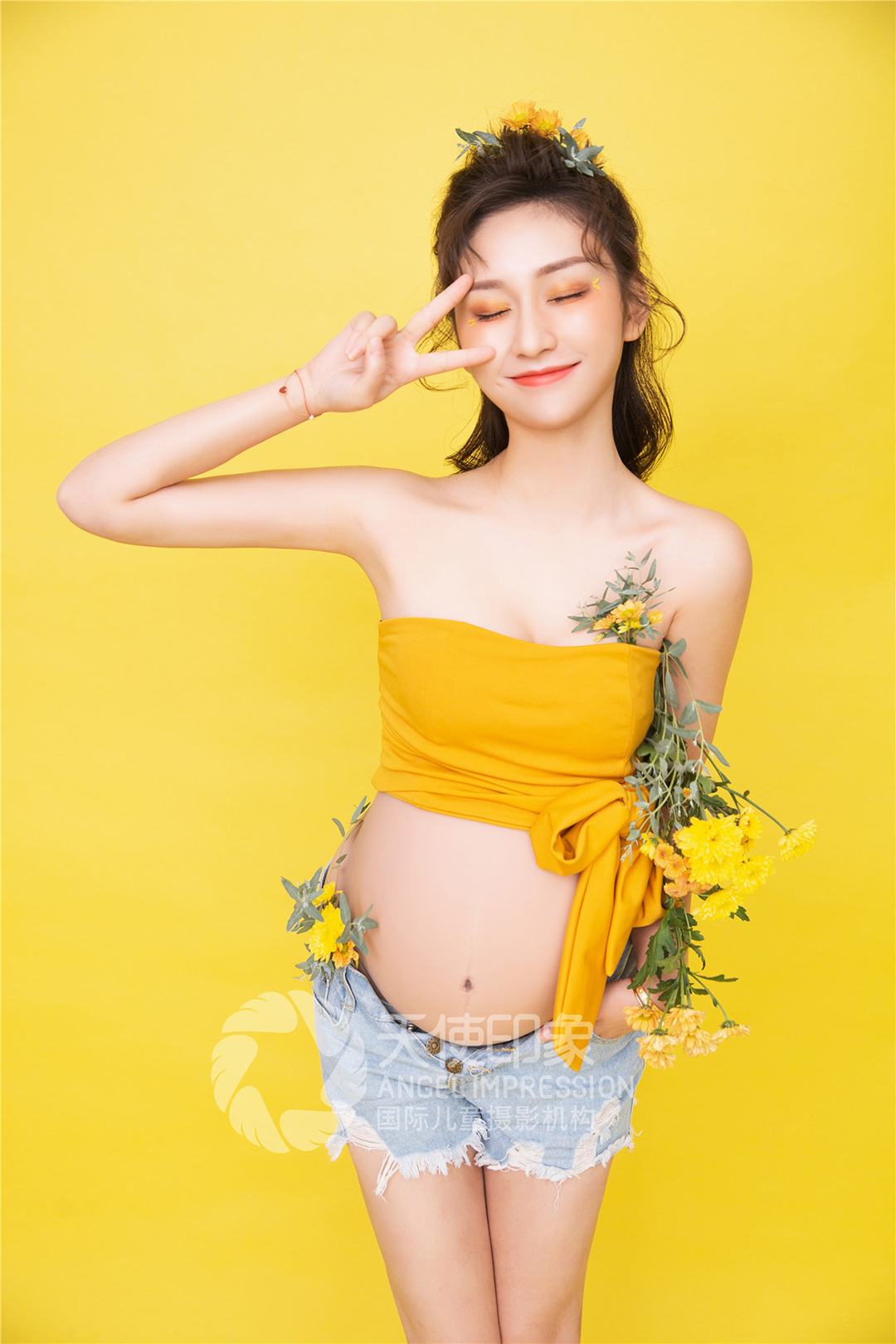 柠檬香草味_成都孕妇照_亲子馆