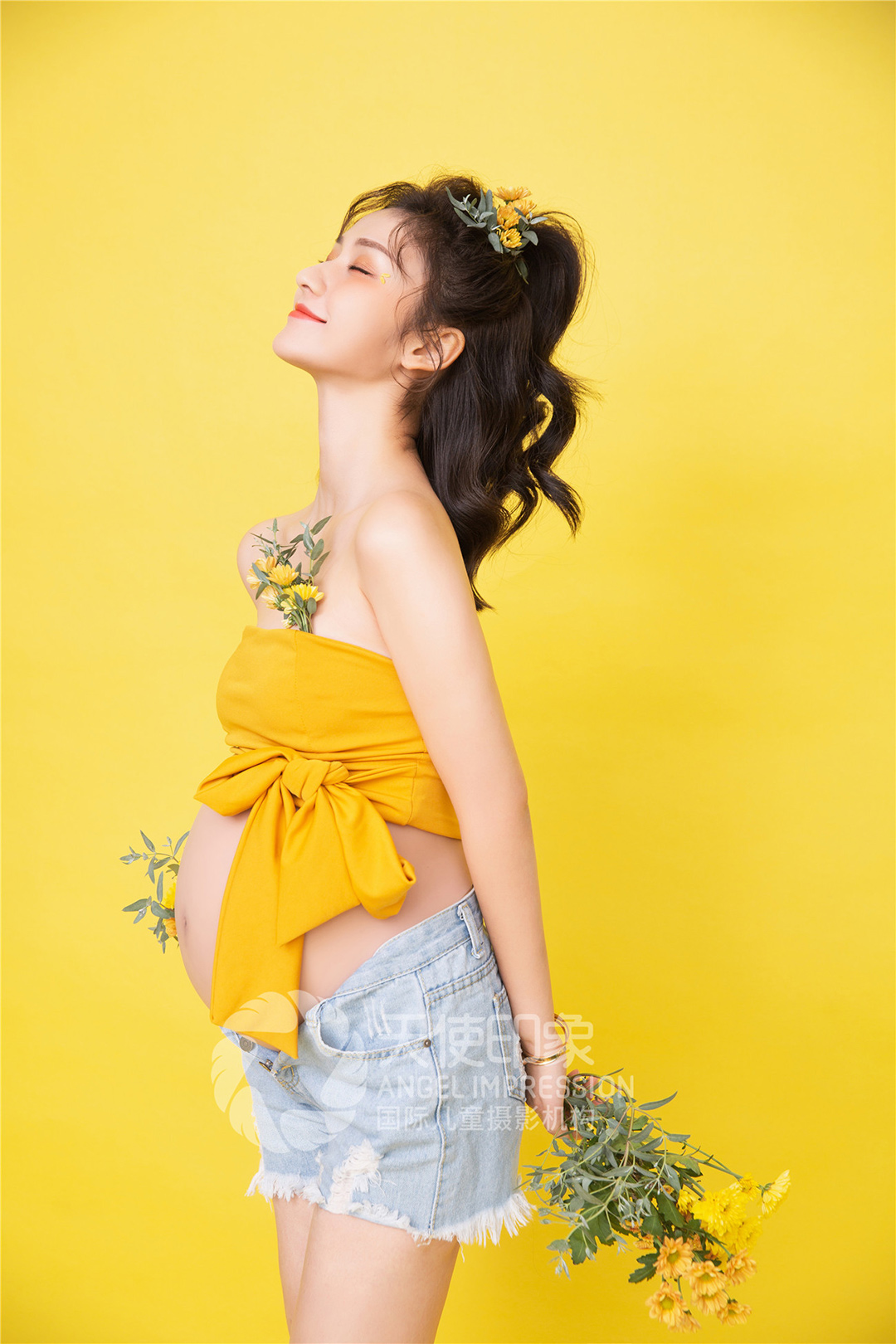 柠檬香草味_成都孕妇照_亲子馆