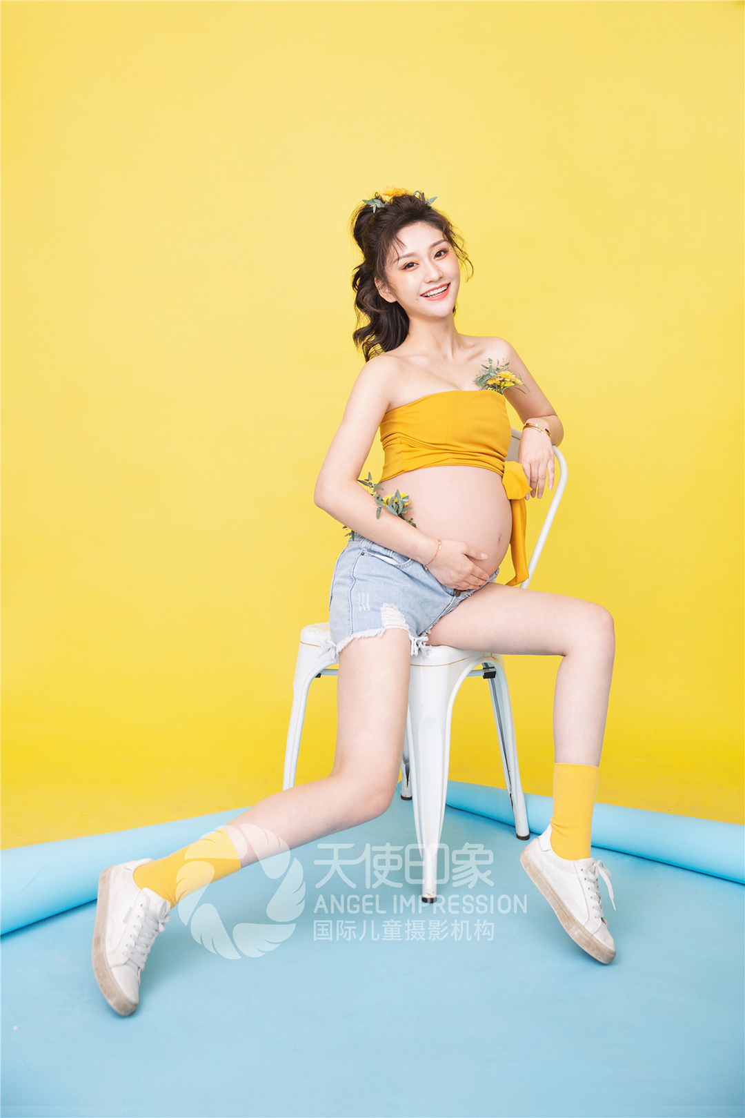 柠檬香草味_成都孕妇照_亲子馆