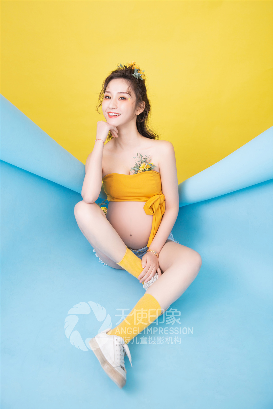 柠檬香草味_成都孕妇照_亲子馆