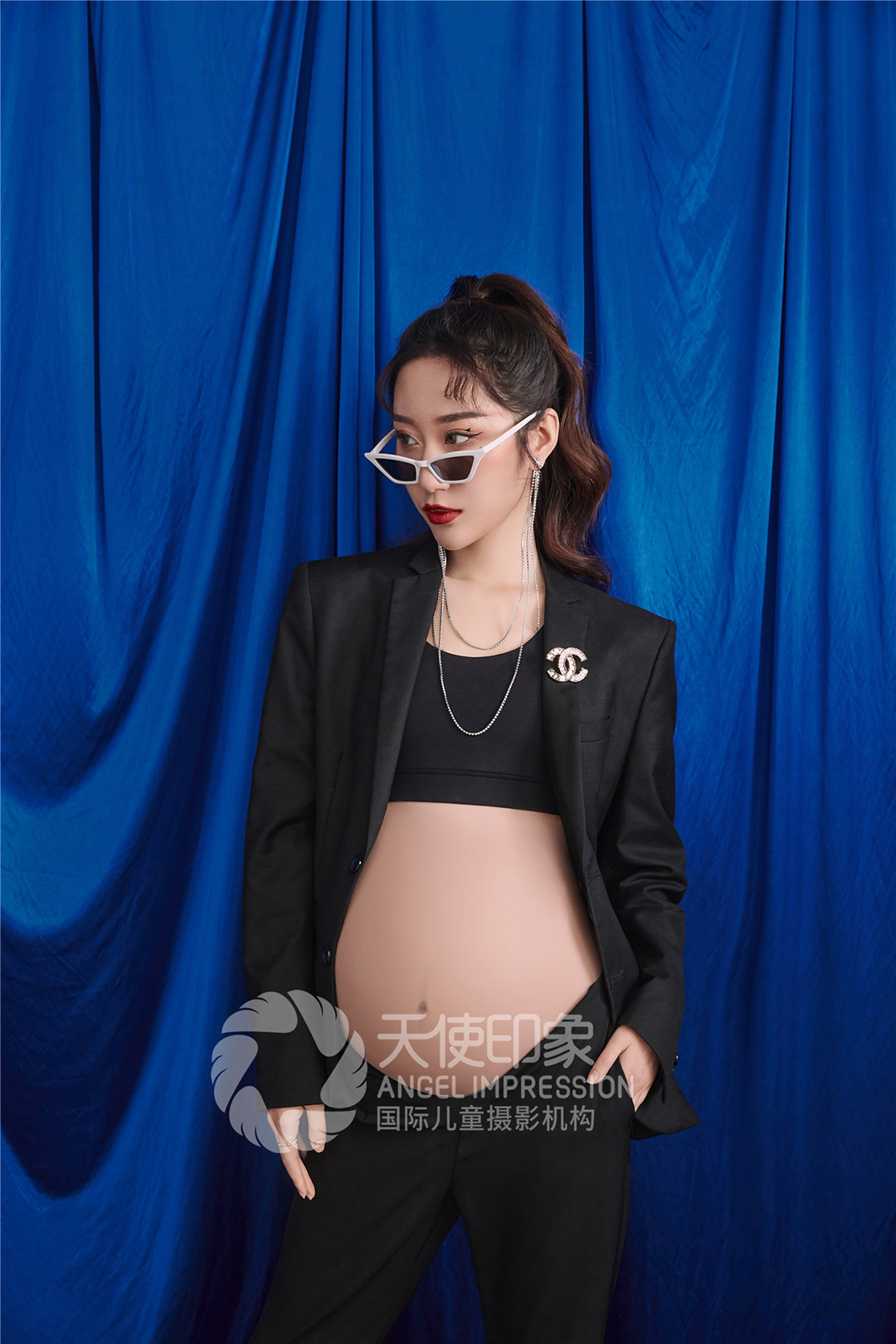 蓝夜之深_成都孕妇照_轻奢馆