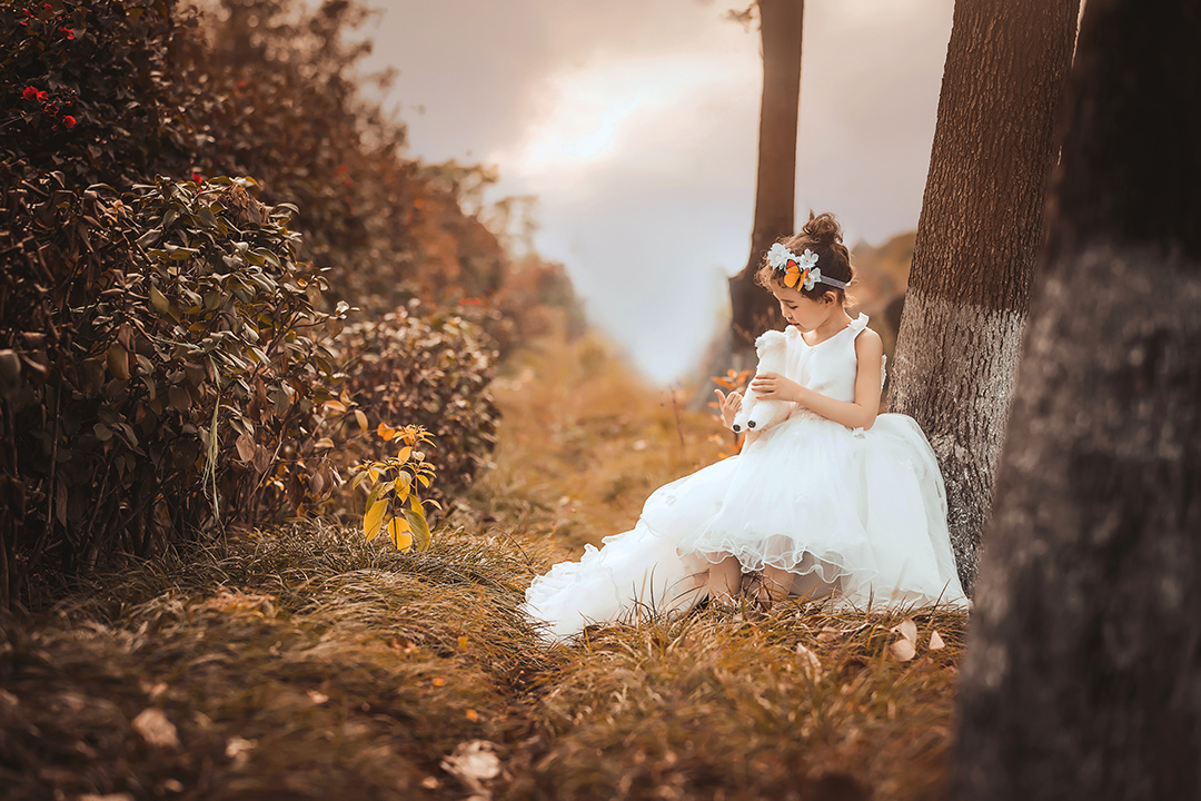 落日出逃 _成都儿童摄影_欧美馆