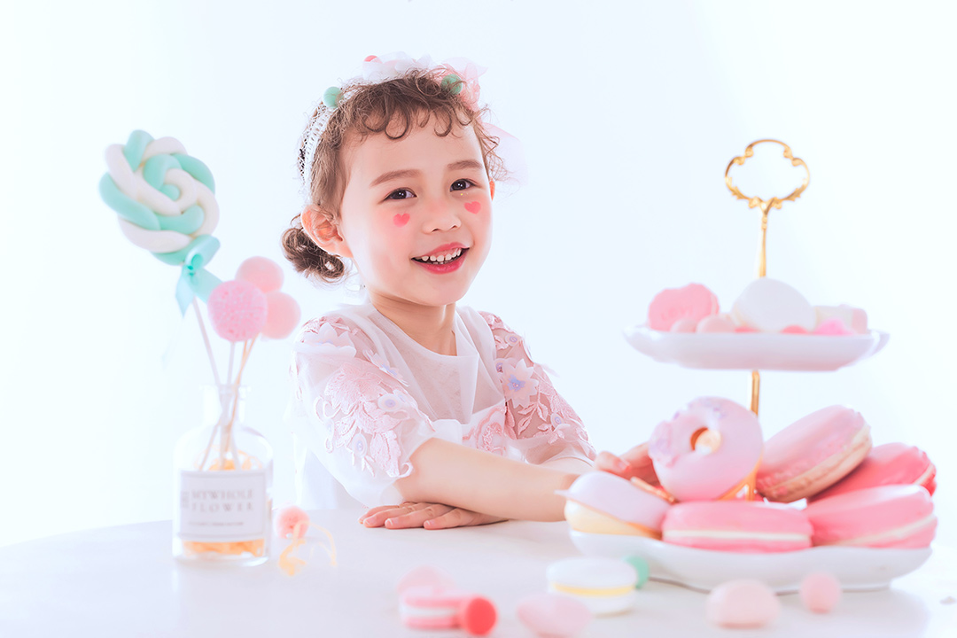 甜蜜马卡龙 _成都儿童摄影_欧美馆