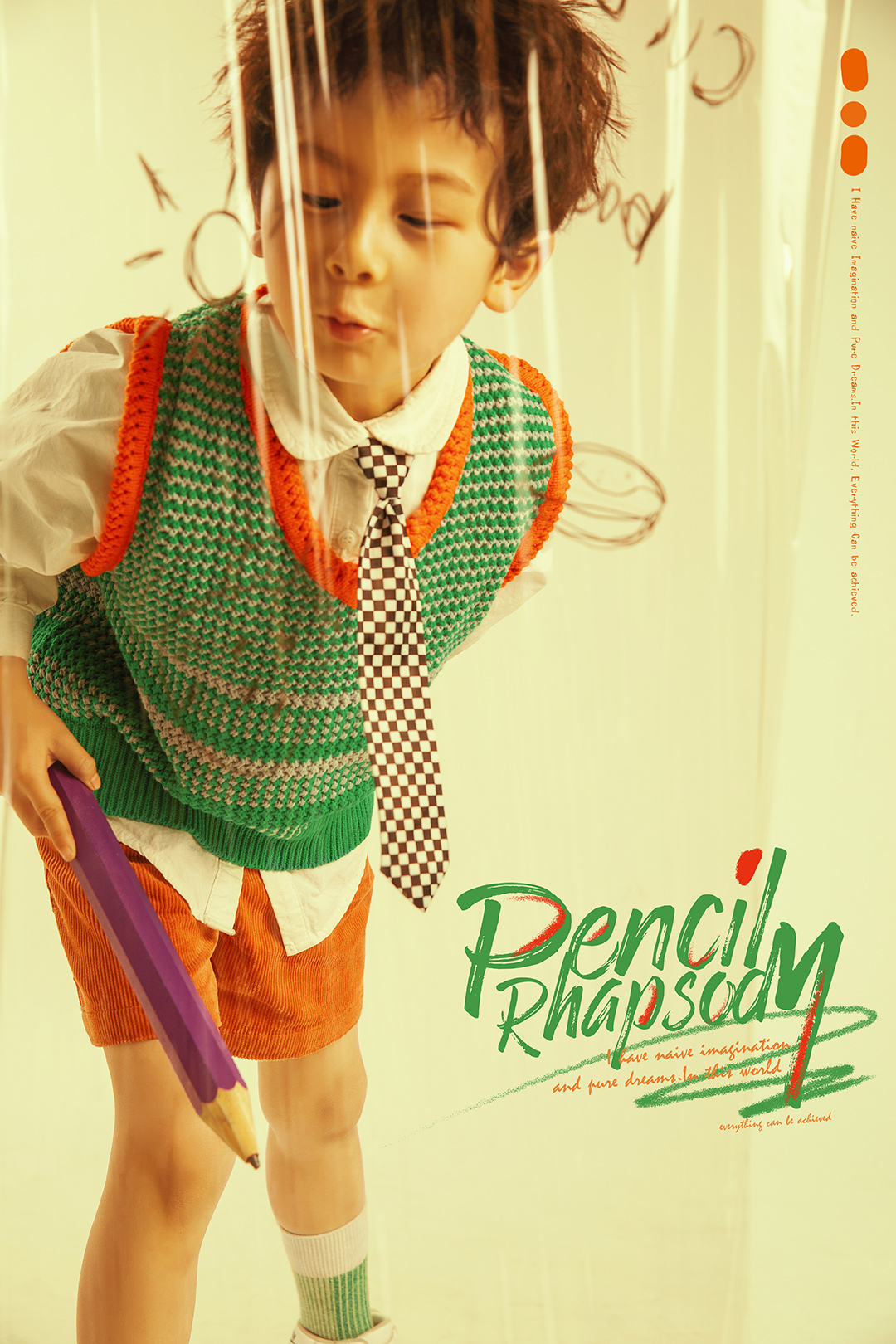 铅笔狂想_成都儿童摄影_欧美馆