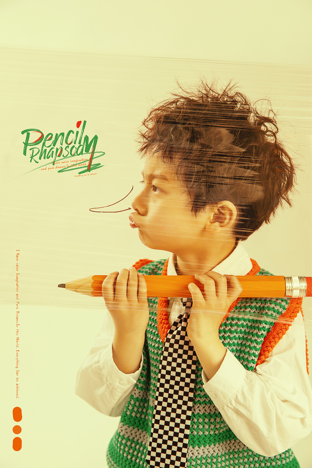 铅笔狂想_成都儿童摄影_欧美馆