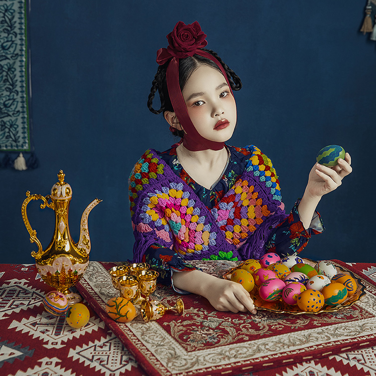 米亚的晚餐_成都儿童摄影_欧美馆