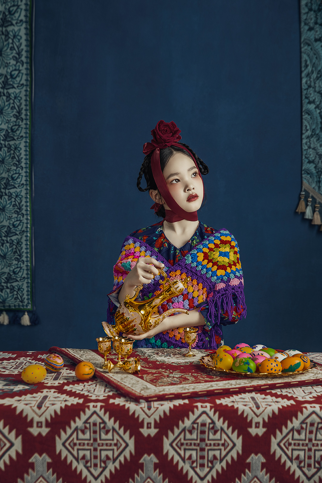 米亚的晚餐_成都儿童摄影_欧美馆