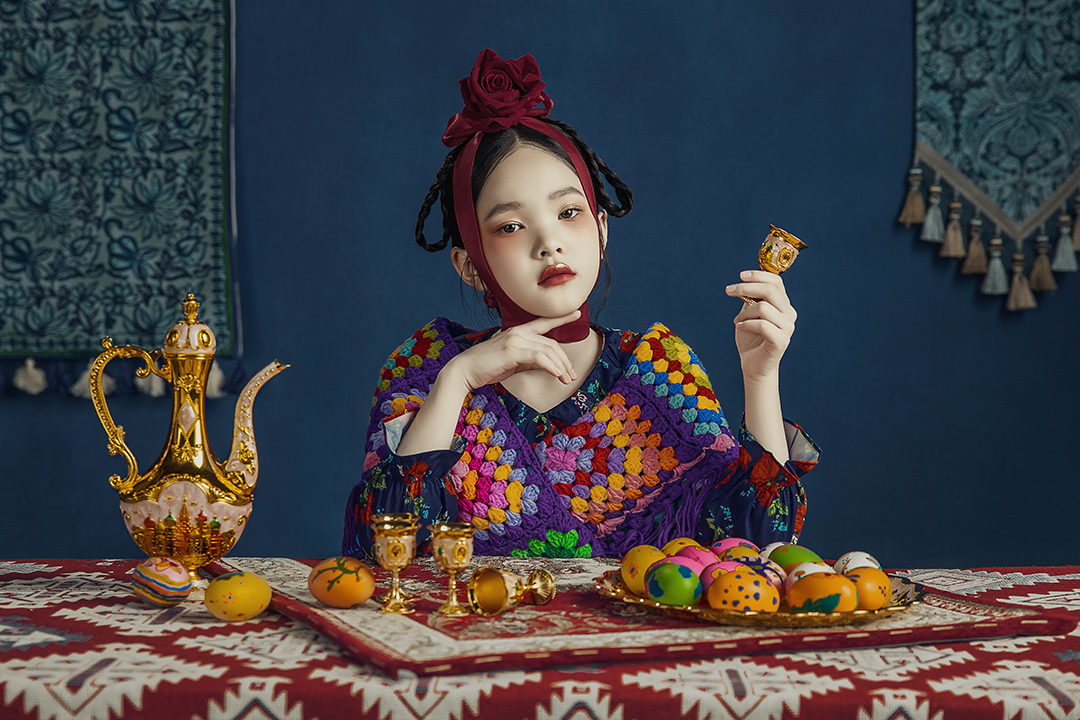 米亚的晚餐_成都儿童摄影_欧美馆