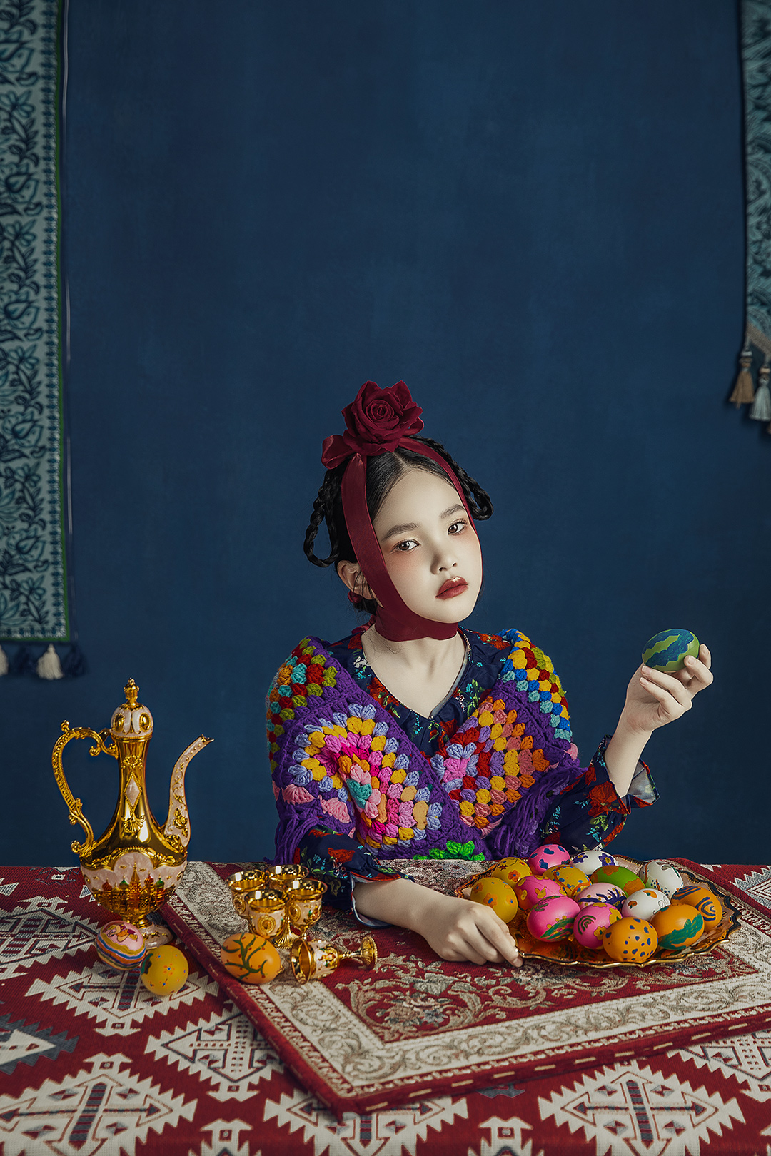 米亚的晚餐_成都儿童摄影_欧美馆