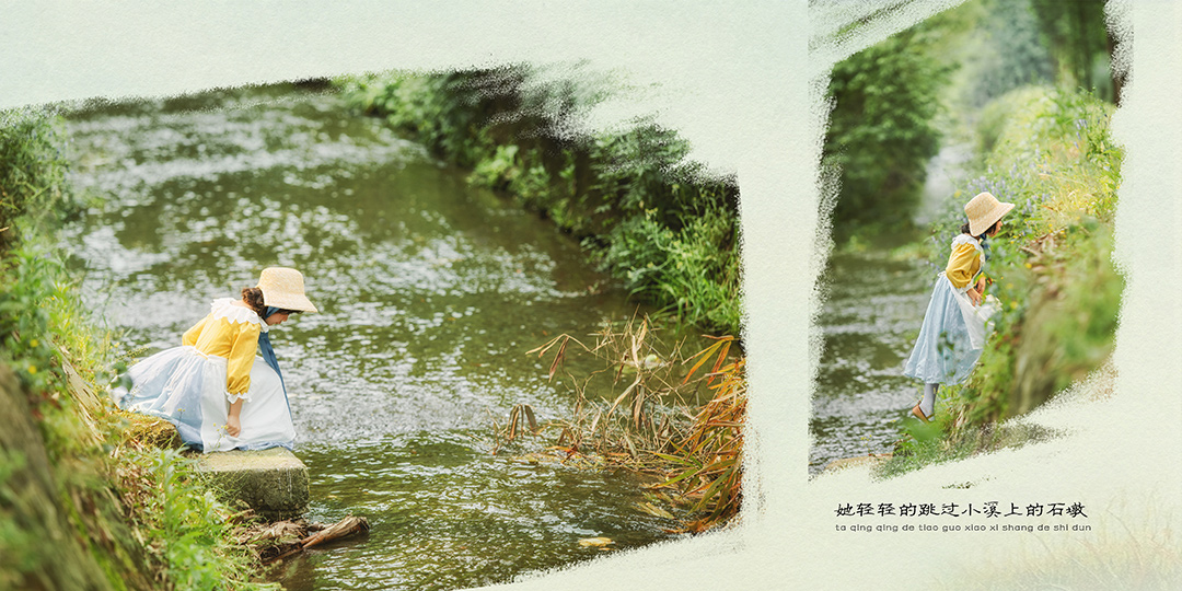 牧鹅姑娘上集_成都儿童照，高端定制主题