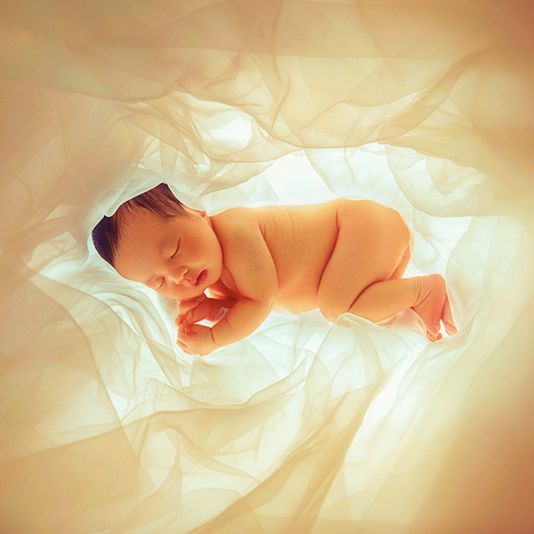 时光隧道_新生儿宝宝照