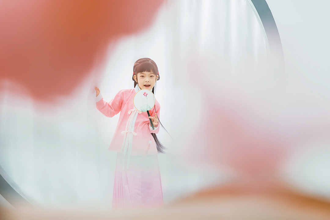 桃花三月_成都儿童摄影_花锦馆