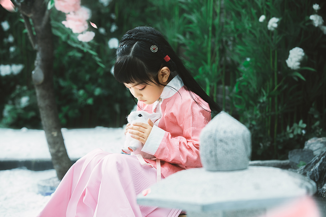 桃花三月_成都儿童摄影_花锦馆