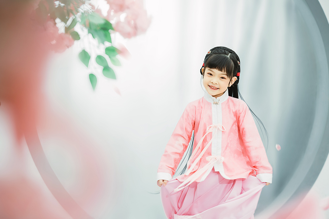 桃花三月_成都儿童摄影_花锦馆