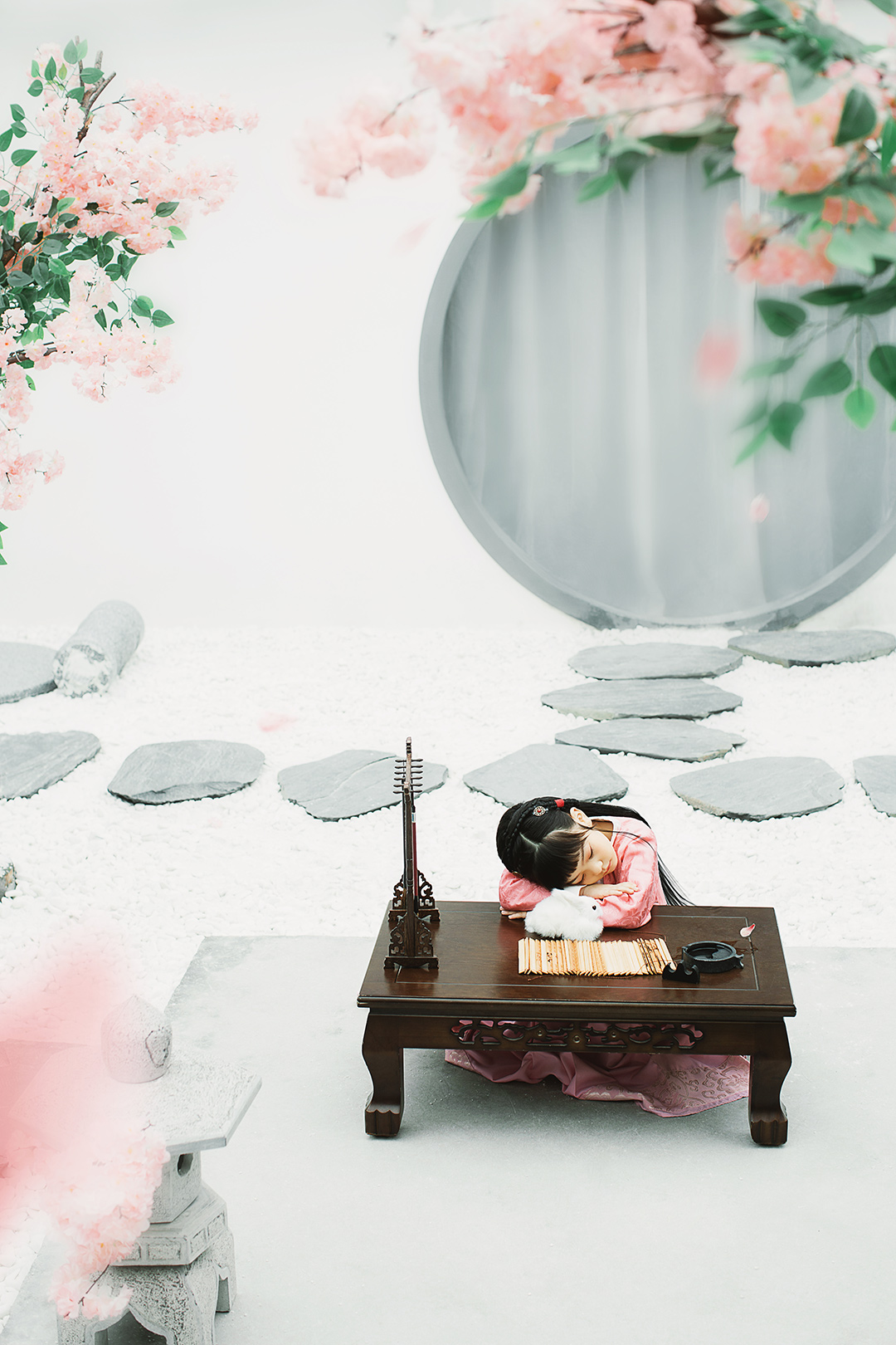 桃花三月_成都儿童摄影_花锦馆