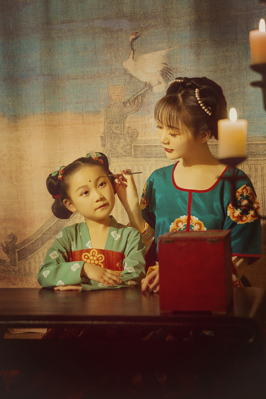 玉楼夜雪_成都儿童摄影_花锦馆