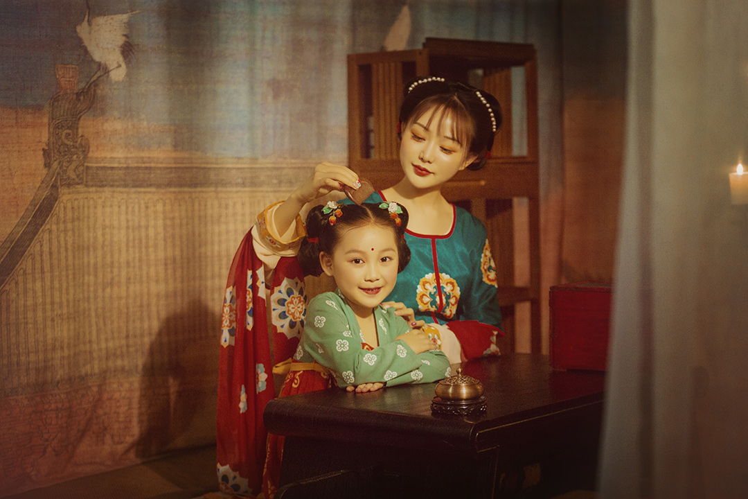 玉楼夜雪_成都儿童摄影_花锦馆