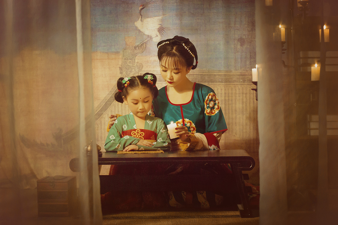 玉楼夜雪_成都儿童摄影_花锦馆