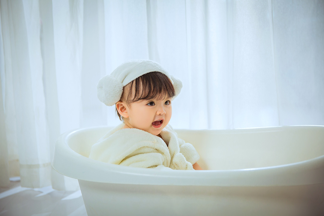 浴巾天使_成都宝宝照