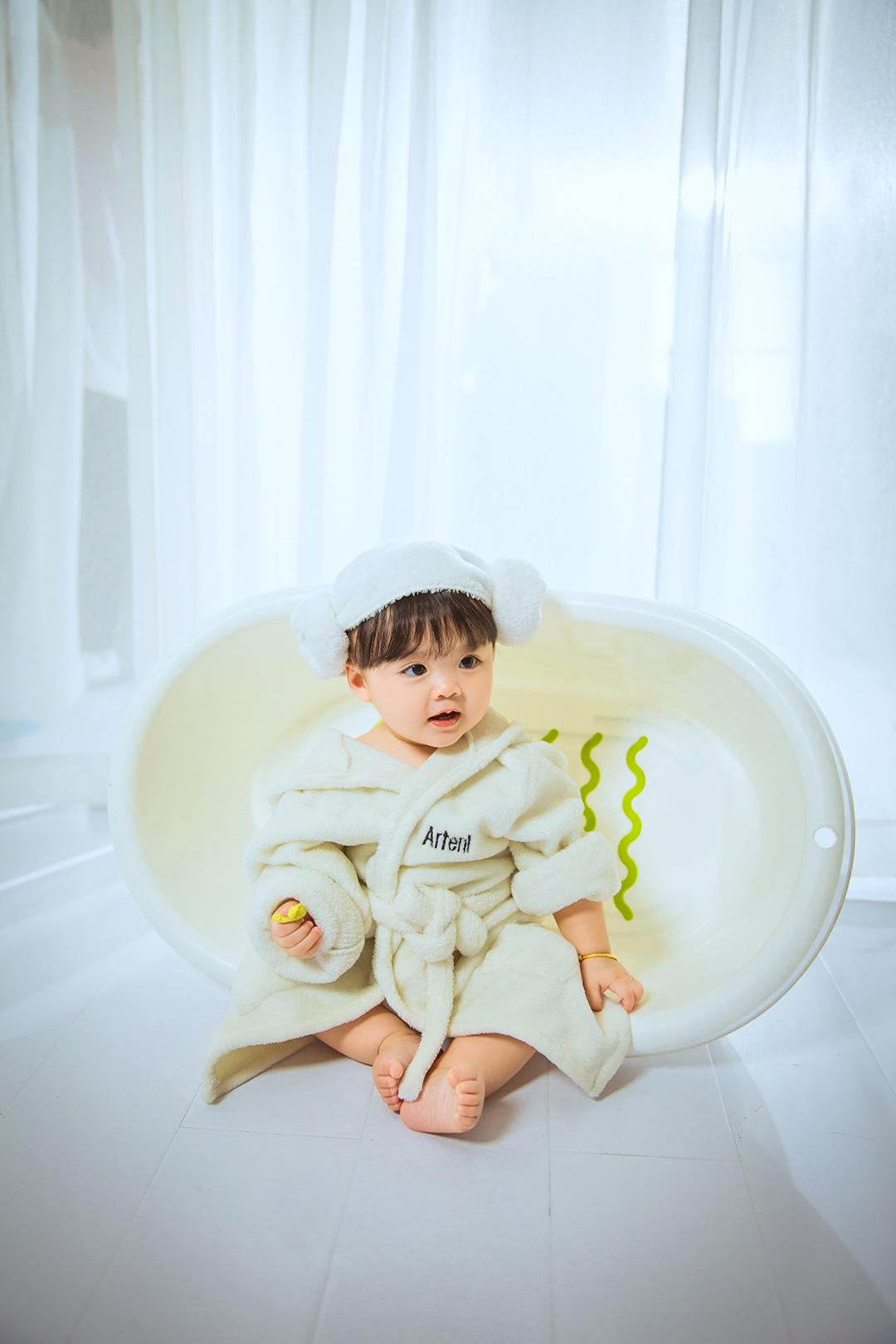 浴巾天使_成都宝宝照