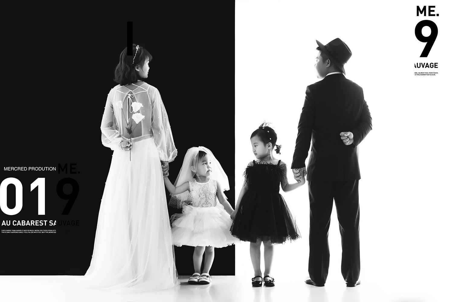 Black and white_成都亲子照_亲子馆