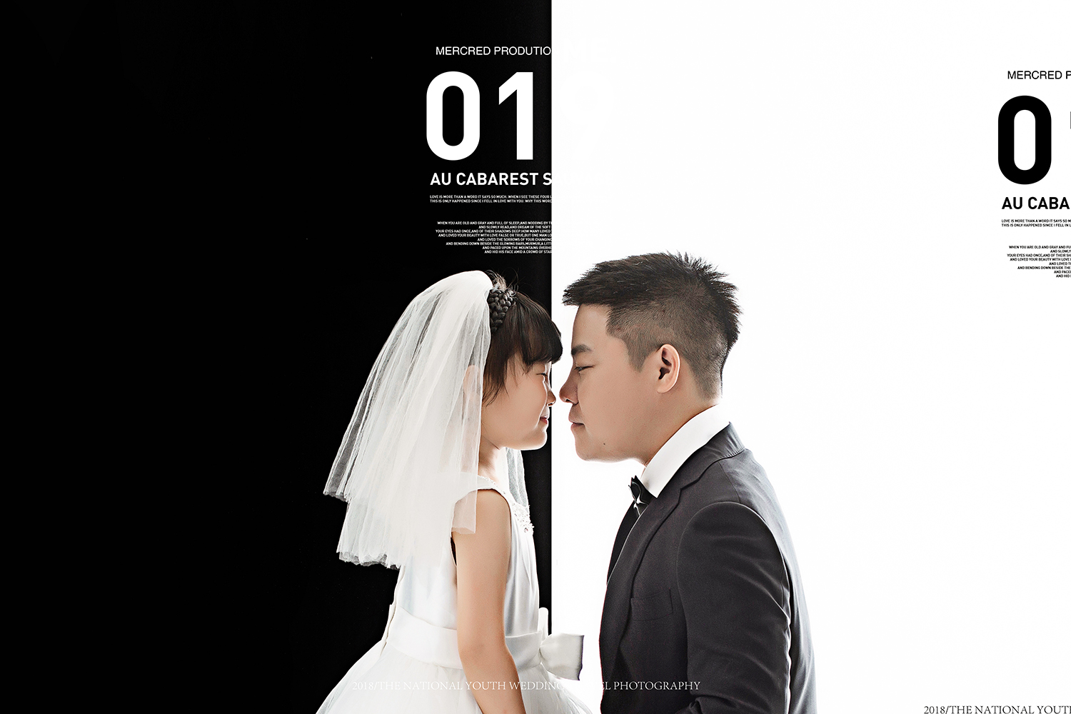 Black and white_成都亲子照_亲子馆