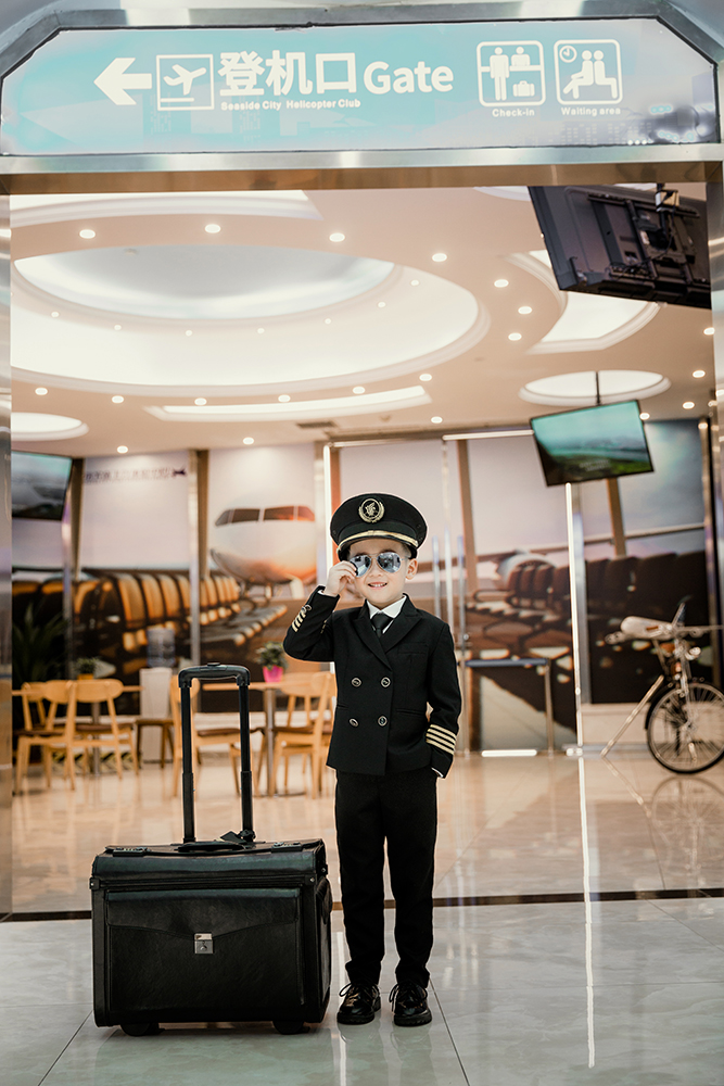 机长男孩_成都宝宝照