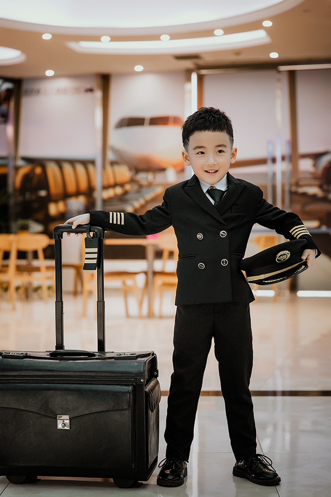 机长男孩_成都宝宝照