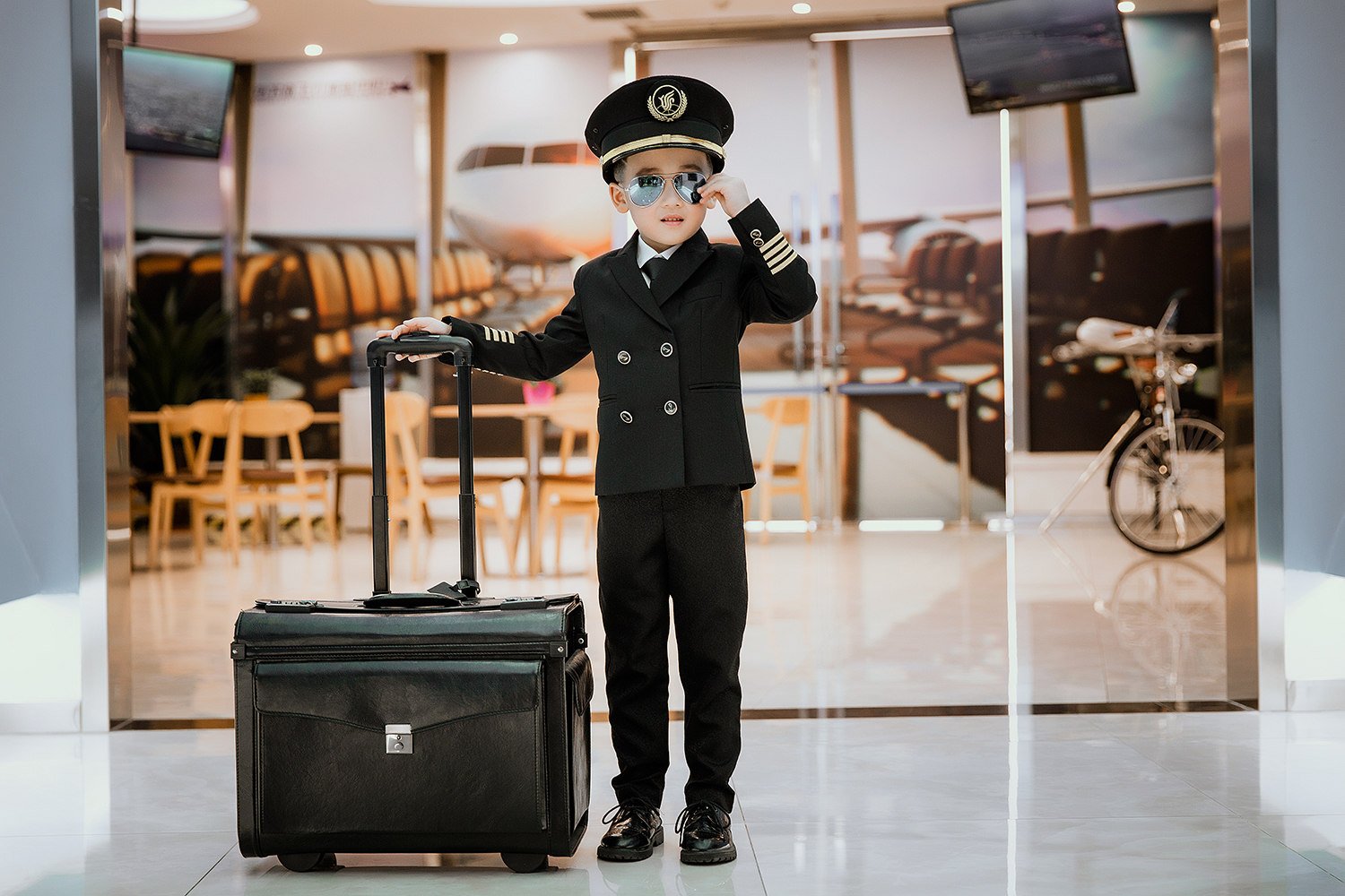 机长男孩_成都宝宝照