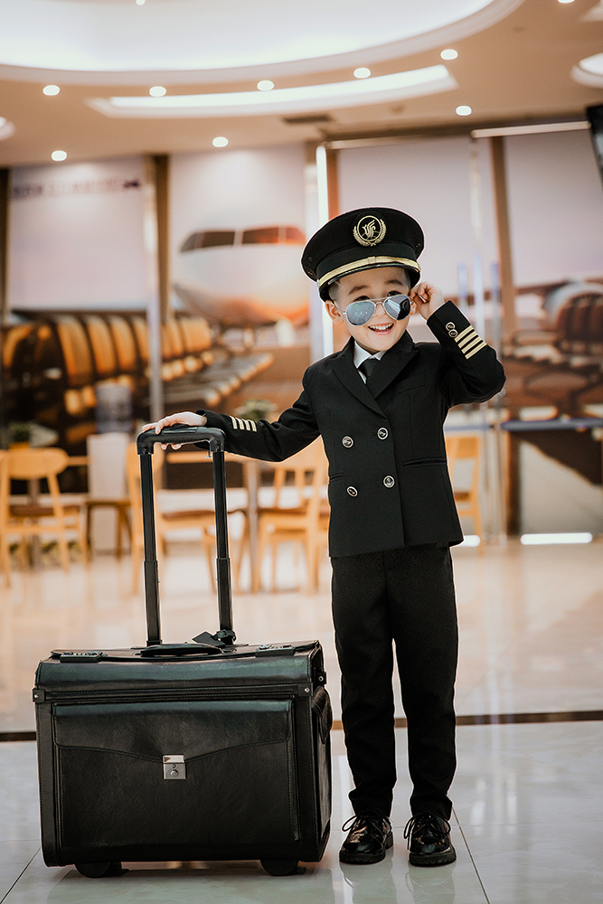 机长男孩_成都宝宝照