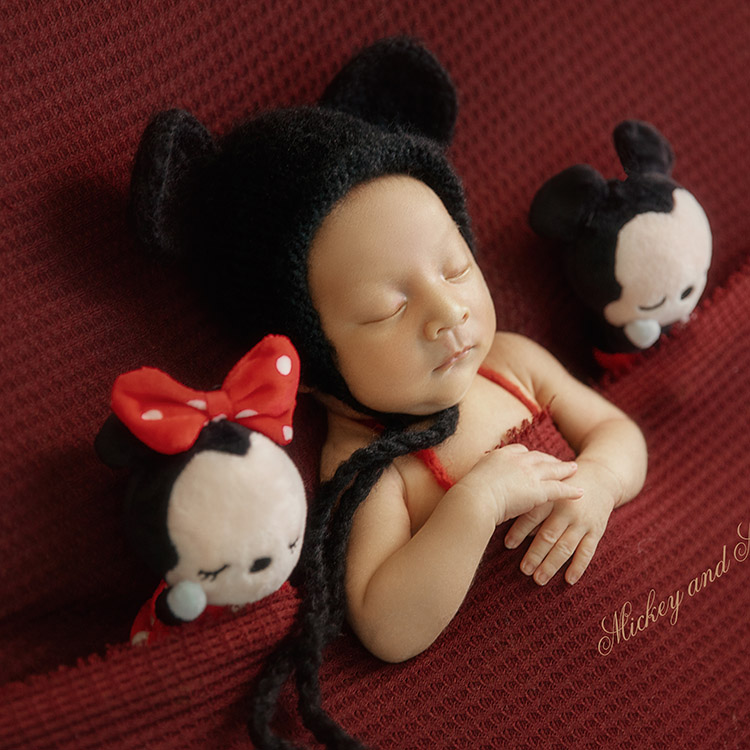 米奇米妮_成都新生儿摄影