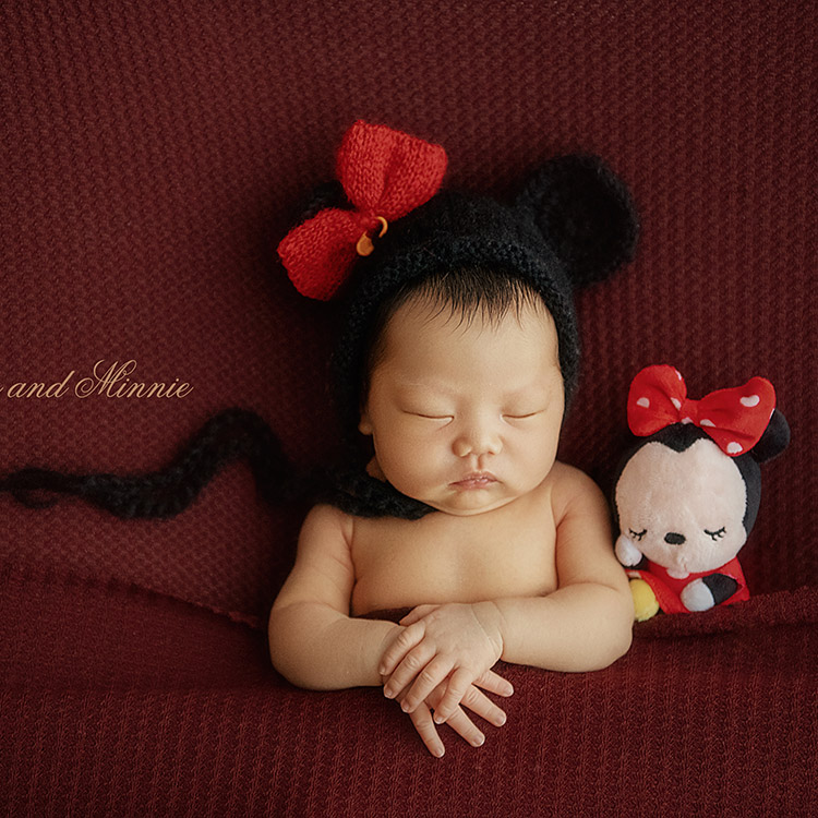 米奇米妮_成都新生儿摄影