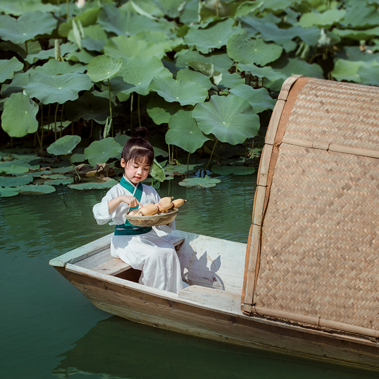 采莲归_成都宝宝古装照