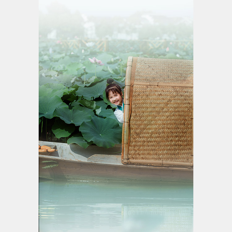 采莲归_成都宝宝古装照