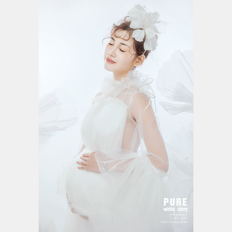 纯白物语 _成都孕妇照_亲子馆