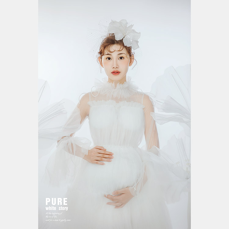 纯白物语 _成都孕妇照_亲子馆