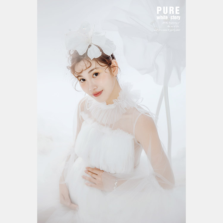 纯白物语 _成都孕妇照_亲子馆