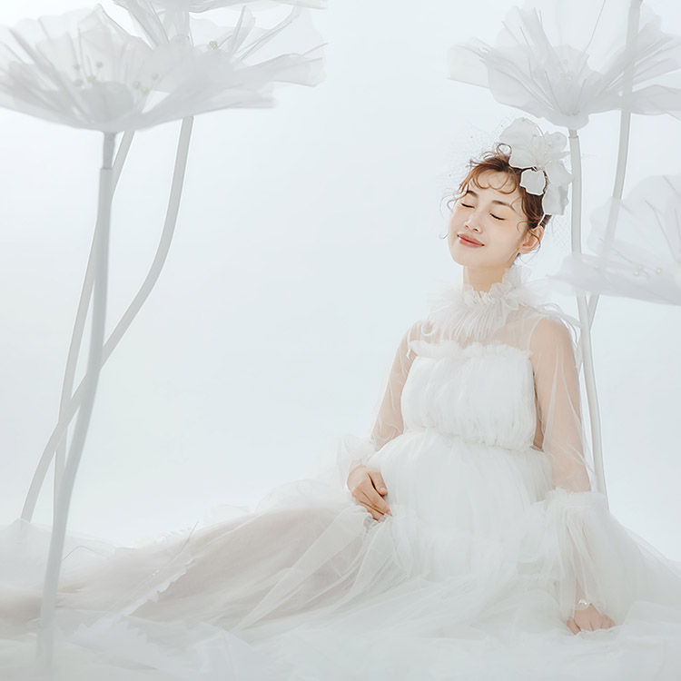 纯白物语 _成都孕妇照_亲子馆