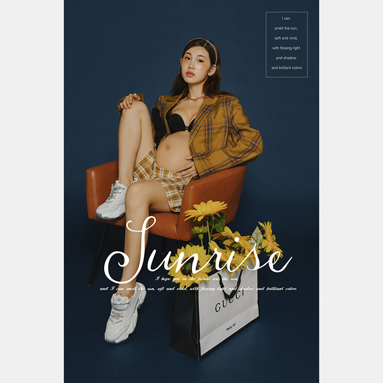 朝阳花开Sunrise_成都孕妇照_轻奢馆