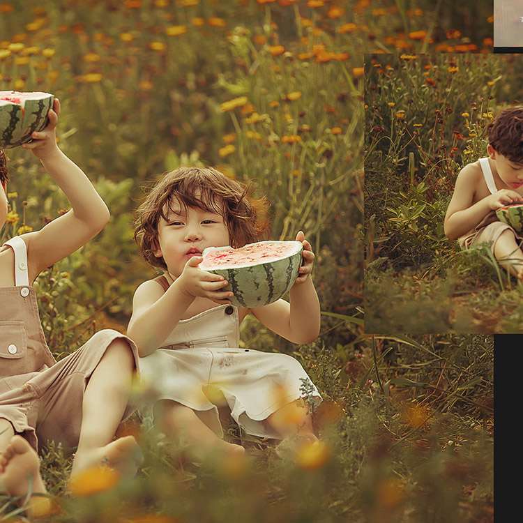 阳光灿烂的日子_成都儿童摄影