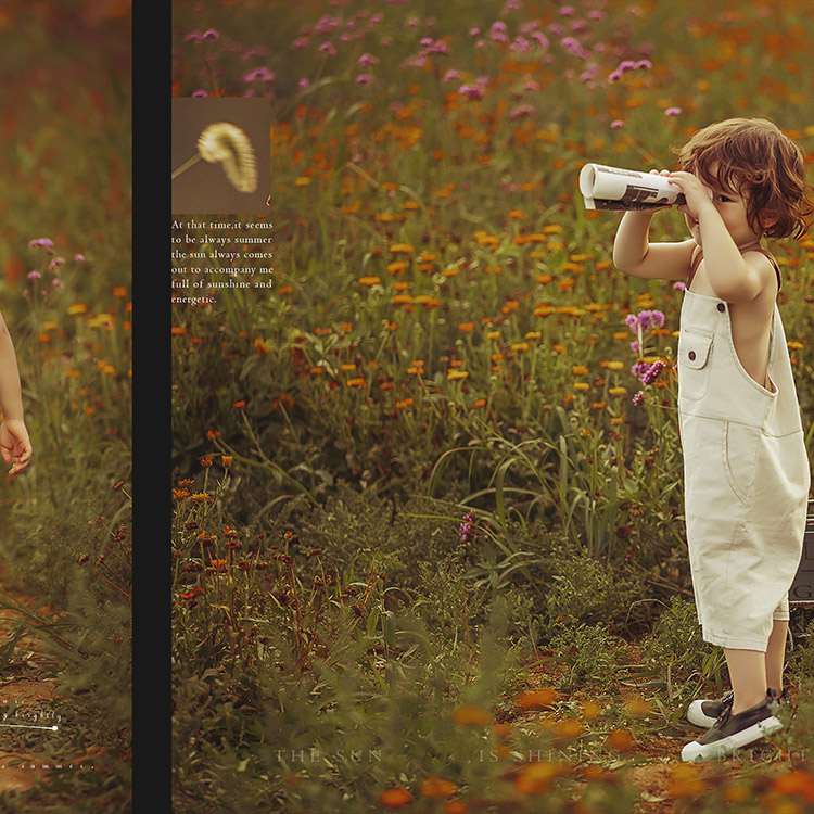 阳光灿烂的日子_成都儿童摄影