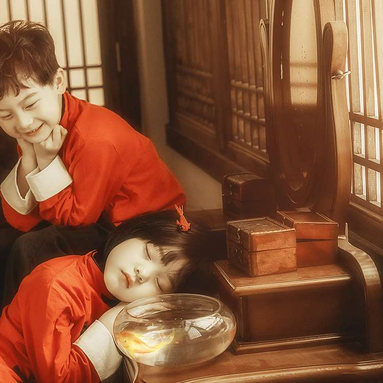 大鱼海棠_成都亲子照