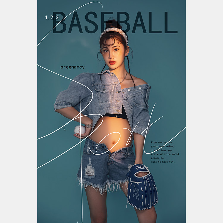 棒球 “孕”动 _成都孕妇照_轻奢馆