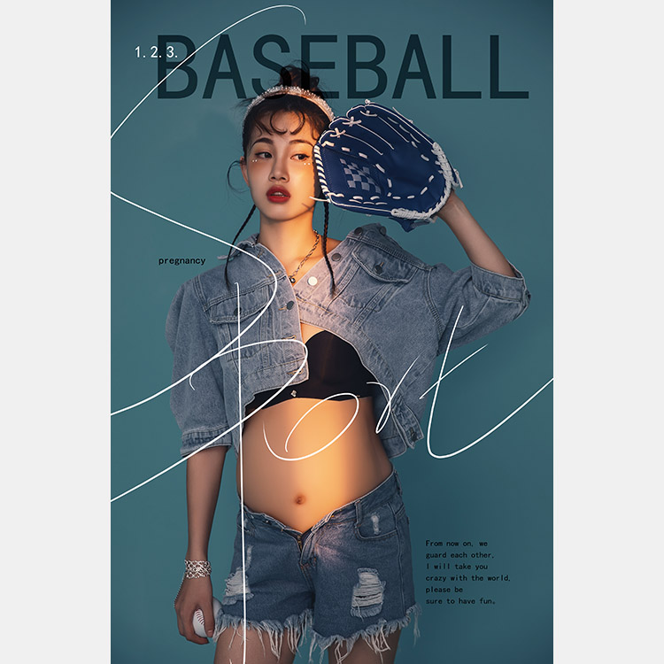 棒球 “孕”动 _成都孕妇照_轻奢馆
