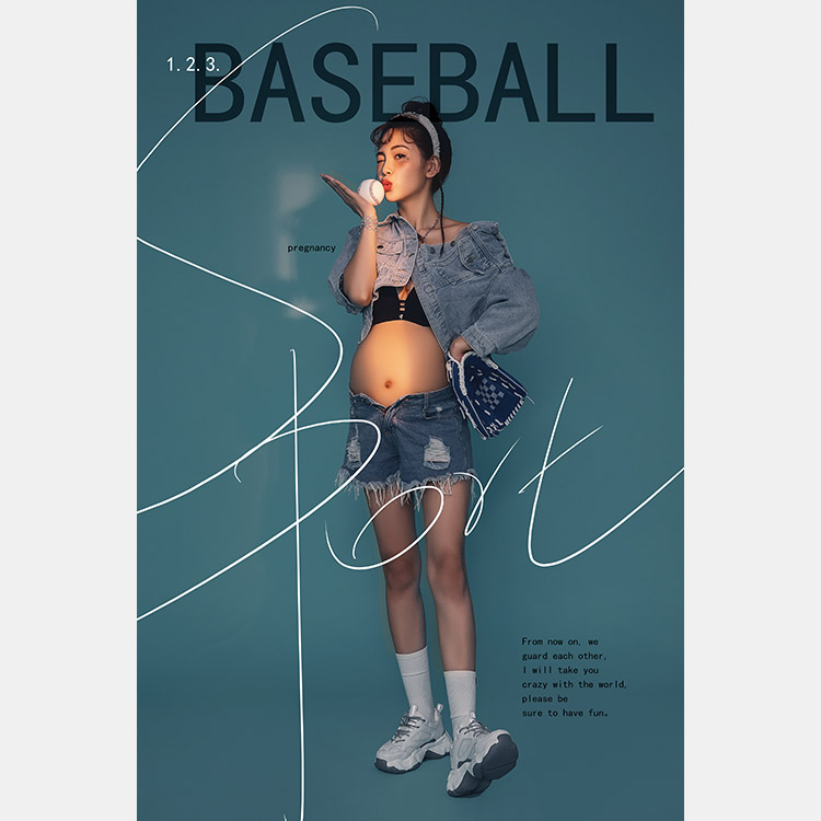 棒球 “孕”动 _成都孕妇照_轻奢馆