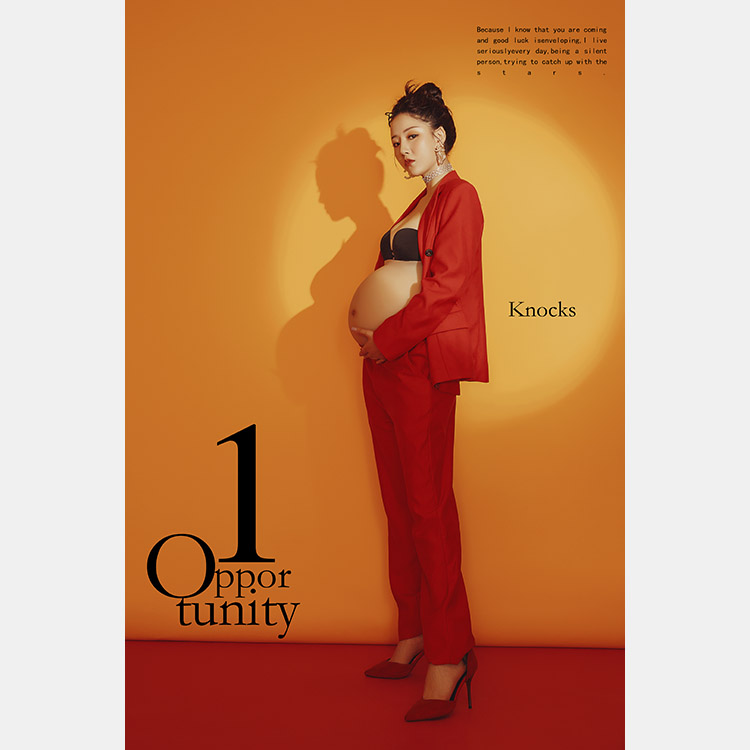 红“”孕“”当头_成都孕妈妈照