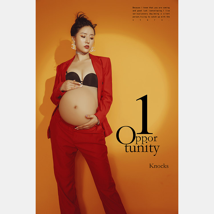 红“”孕“”当头_成都孕妈妈照