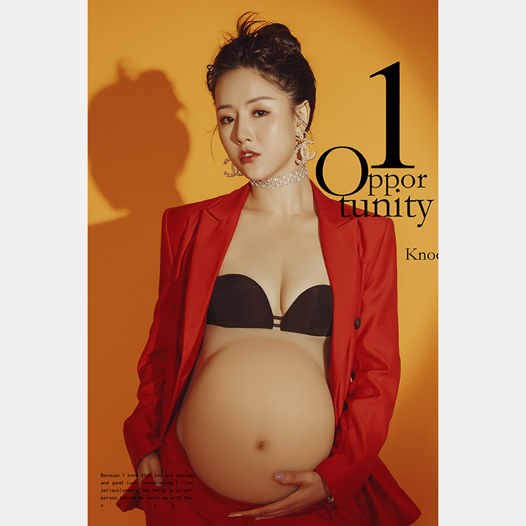 红“”孕“”当头_成都孕妈妈照