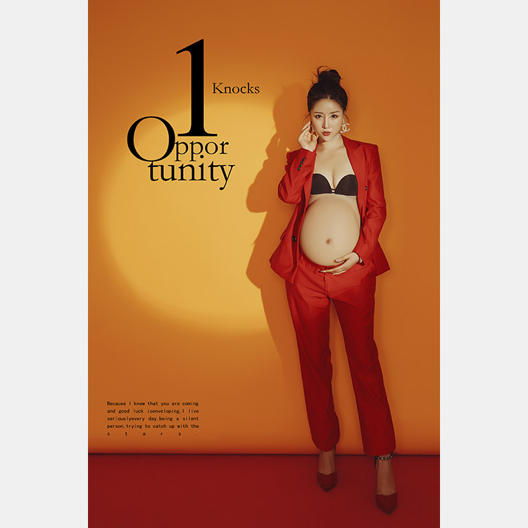 红“”孕“”当头_成都孕妈妈照